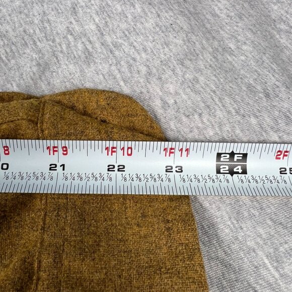 Pendleton Virgin Wool BOARD SHIRT Loop Collar Flap Pocket Men's Small S - Picture 8 of 12